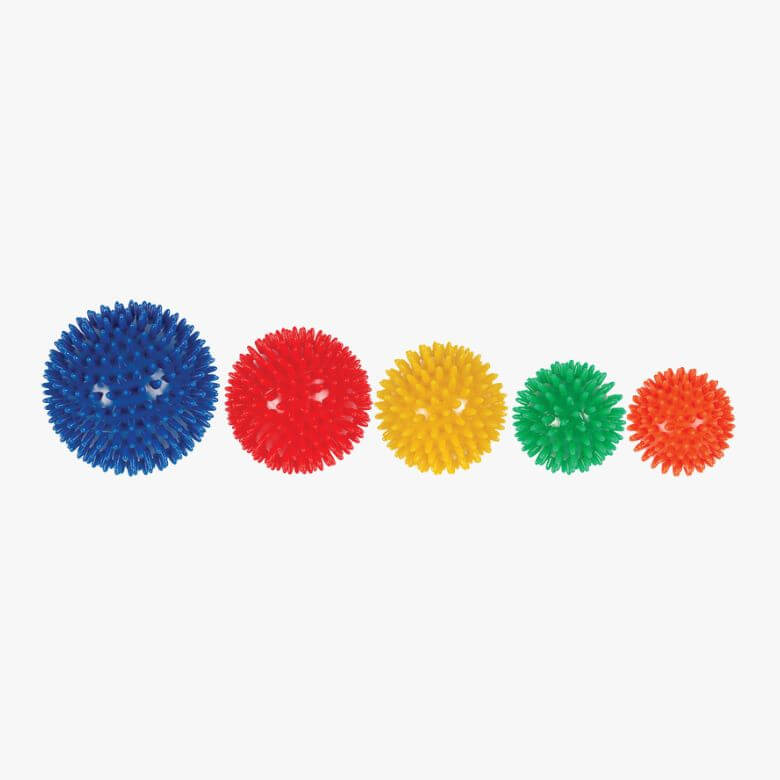 Bola de Reabilitaçao com Picos Azul (10cm)